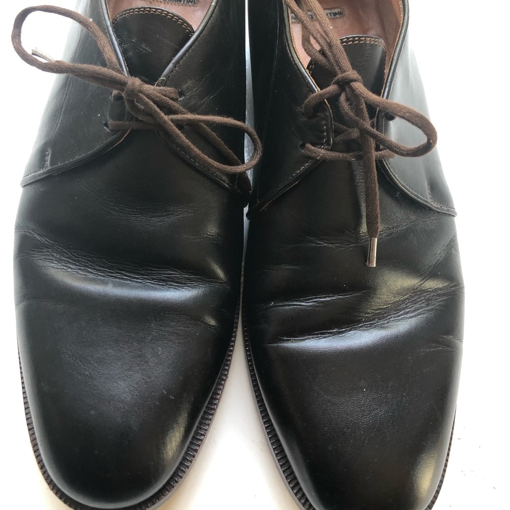 Mens Italian Fausto Santini Oxford Shoes Mint Condition - purchased in Rome 44.5